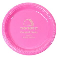 Taco Bout It Plastic Plates
