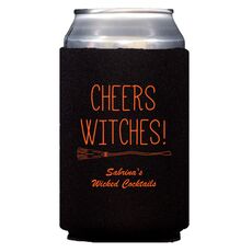 Cheers Witches Halloween Collapsible Koozies