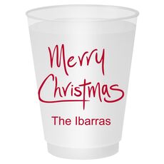 Fun Merry Christmas Shatterproof Cups