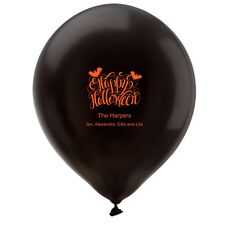Happy Halloween Latex Balloons