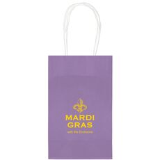 Mardi Gras Medium Twisted Handled Bags