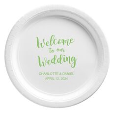 Welcome to our Wedding Paper Plates