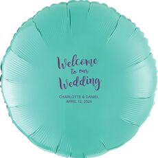 Welcome to our Wedding Mylar Balloons