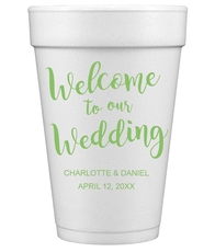 Welcome to our Wedding Styrofoam Cups