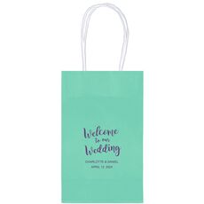 Welcome to our Wedding Medium Twisted Handled Bags