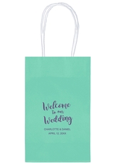 Welcome to our Wedding Medium Twisted Handled Bags