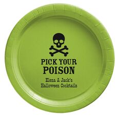 Pick Your Poison Paper Plates