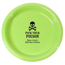 Pick Your Poison Plastic Plates