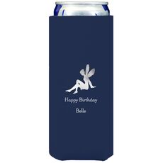 Fairy Silhouette Collapsible Slim Koozies