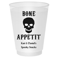 Bone Appetit Skull Shatterproof Cups