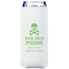 Pick Your Poison Collapsible Slim Koozies