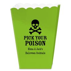 Pick Your Poison Mini Popcorn Boxes