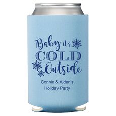 Baby It's Cold Outside Collapsible Koozies
