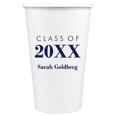 Class Of Printed Paper Coffee Cups