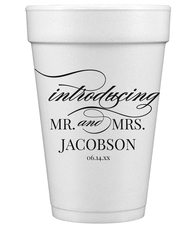 Introducing Mr and Mrs Styrofoam Cups