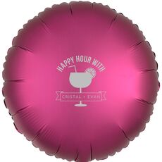 Happy Hour Margarita Mylar Balloons