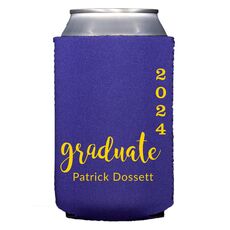 Graduate and Year Graduation Collapsible Huggers