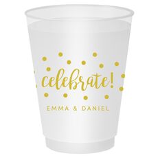Confetti Dots Celebrate Shatterproof Cups