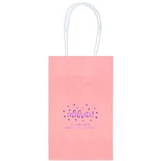 Confetti Dots Celebrate Medium Twisted Handled Bags
