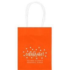 Confetti Dots Celebrate Mini Twisted Handled Bags