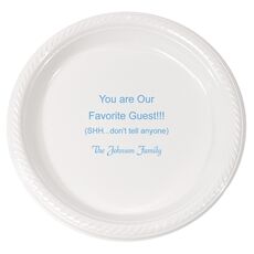 Any Imprint Wanted Plastic Plates