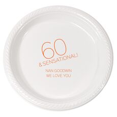 60 and Sensational Plastic Plates