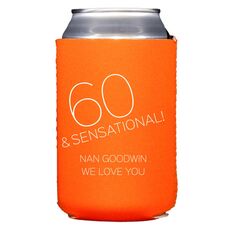 60 and Sensational Collapsible Koozies