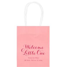 Welcome Little One Mini Twisted Handled Bags