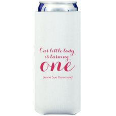 Our Little Lady Collapsible Slim Koozies