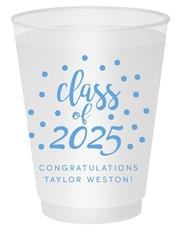 Class of Confetti Dots Shatterproof Cups