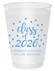 Class of Confetti Dots Shatterproof Cups