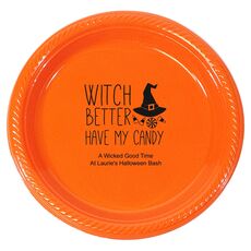 Witch Better Have My Candy Plastic Plates