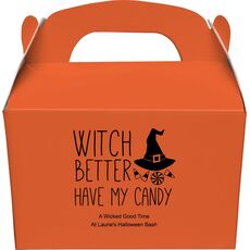 Witch Better Have My Candy Gable Favor Boxes