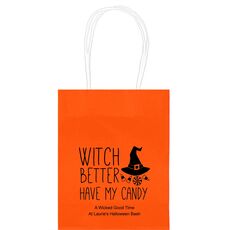 Witch Better Have My Candy Mini Twisted Handled Bags