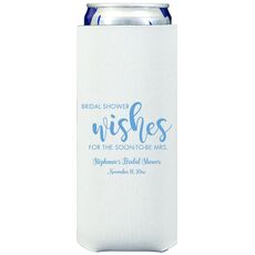 Bridal Shower Wishes Collapsible Slim Huggers
