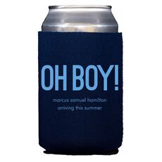 Bold Oh Boy Collapsible Koozies