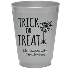 Trick or Treat Spider Colored Shatterproof Cups