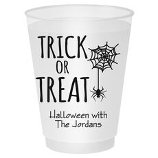 Trick or Treat Spider Shatterproof Cups