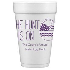 The Hunt Is On Styrofoam Cups