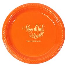 Thankful Plastic Plates