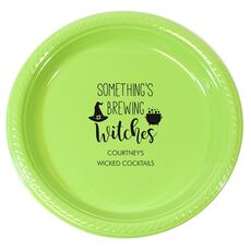 Something's Brewing Witches Plastic Plates