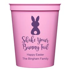 Shake Your Bunny Tail Stadium Cups