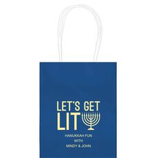 Let's Get Lit Mini Twisted Handled Bags