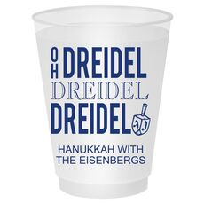 Oh Dreidel Shatterproof Cups