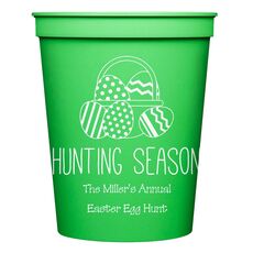 Hunting Season Easter Stadium Cups