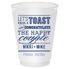 Let's Raise a Toast Shatterproof Cups