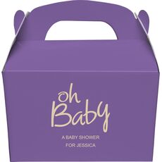 Casual Oh Baby Gable Favor Boxes