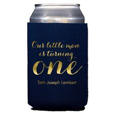 Our Little Man Collapsible Koozies