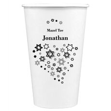 Jewish Star Party Paper Coffee Cups