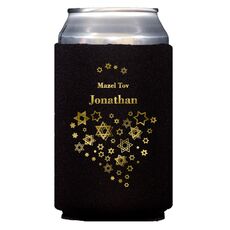 Jewish Star Party Collapsible Koozies